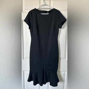 VFSHOW VFEMAG Black Short Sleeve Flare Bottom Dress Size XL NWT